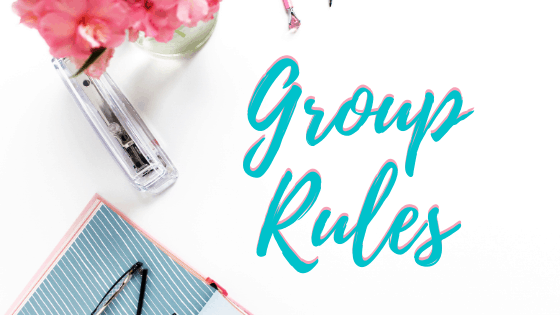 group rules for newbie and expert bloggers unite facebook group