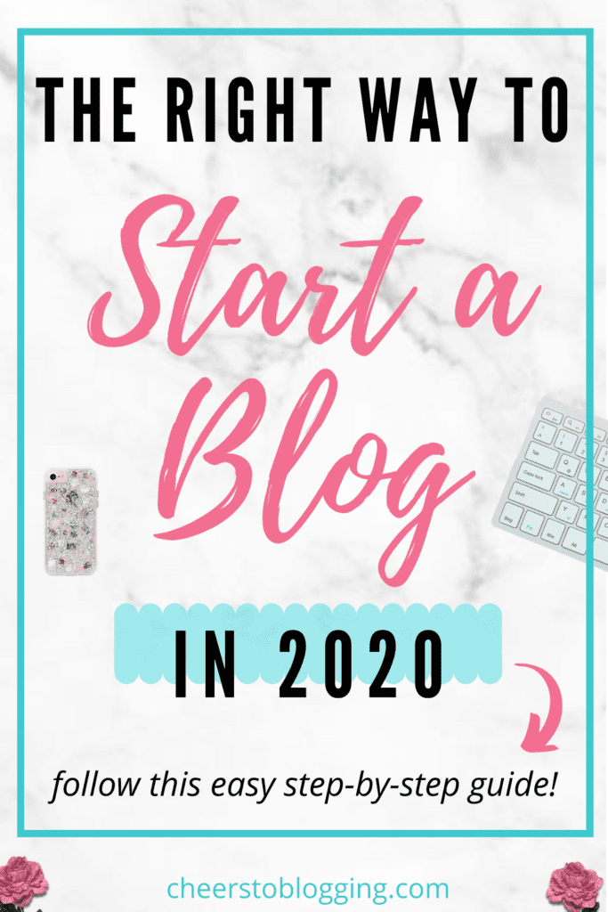 start a blog on bluehost