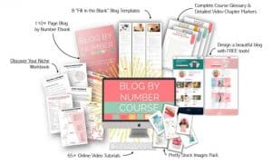 blog by the number course bundle - one of the best gifts for bloggers who are just starting out 