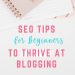 seo tips for beginners to thrive at blogging