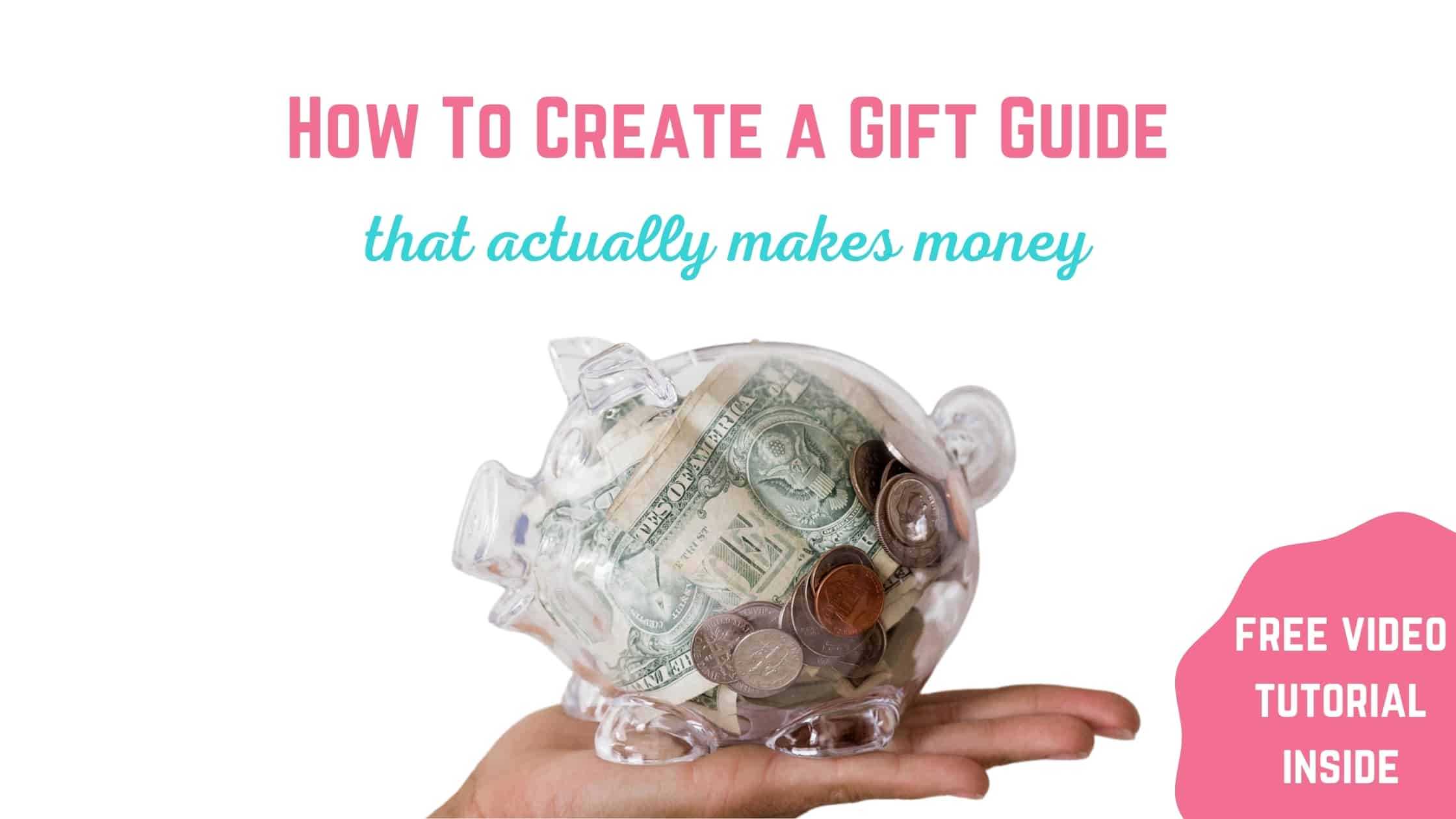 How To Create a Gift Guide for Your Blog (That Actually Makes Money)