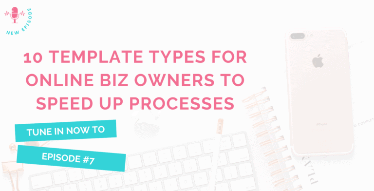 Template Types for Online Biz Owners to Speed Up Processes